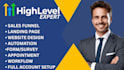 setup gohighlevel ghl funnels, automations websites, ghl CRM automation expert