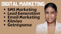 send bulk SMS marketing text message email campaign with klaviyo and getresponse