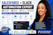 integrate slack salesforce campaign flow builder record update notification
