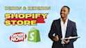 do shopify website design, create shopify store, or shopify dropshipping store