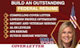 write a resume, cover letter, and linkedin profile for job success