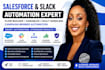 integrate slack salesforce flow builder variables fault campaign member automate