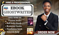 ghostwrite your romantasy novel and fantasy romance fiction book ghostwriter