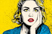 draw a retro pop art roy lichtenstein style