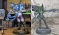 3d dnd character creatures statues diorama printable miniatures design for print