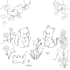 draw bold and easy cozy coloring book illustrations for KDP
