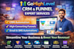 set up and automate your gohighlevel CRM and funnel