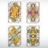draw playing card design traditional theme