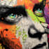 create graffiti pop art canvas designs and murals