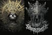 create darkart,black white artwork, occult, metal artwork