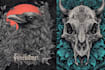 draw a metal, horror, dark art