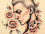create unique realism tattoo design with my style