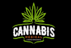 design creative cannabis consumption lounge logo