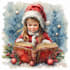 do christmas children book illustration