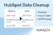 clean, dedupe and optimise your hubspot CRM for perfect data hygiene