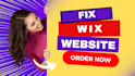 design redesign fix your wix website or wix studio site design velo
