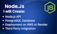 your nodejs rest API developer