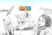 draw coloring pages for kids and children