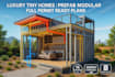 design luxury tiny homes and prefab modular plans  USA and canada