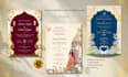 design an elegant indian wedding invitation