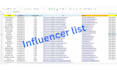 find best instagram influencer email list