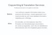 translate and write quality texts