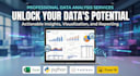 do professional excel, python, sql data analysis, visualisation