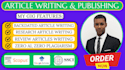 write, format and publish articles in google scholar index journal