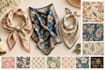 design unique scarf and bandana patterns for fabric printing