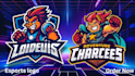 design 3d mascot or cartoon logo for gaminng esports, twitch