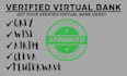 create grey, cleva, airtm, payoneer, and flutterwave bank