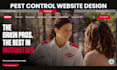 design pest control website fumigation website pest website cleaning  website