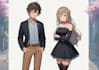 draw romantic couples art