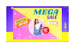 design creative flayer template and social media post design