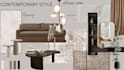 make concept based mood boards for your space