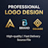 design a modern minimalist logo, banner and poster