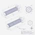 2d mechanical part drawings in autocad
