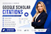 increase google scholar citation, backdate citation in indexed journals