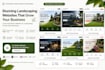 build a professional lawn care and landscaping website that generates local lead