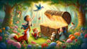 draw awesome children story book illustrations