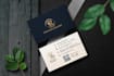create a unique and eye catching business card design