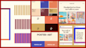 design a refined brand kit ready for a website