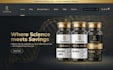 design peptide website with coa and payment gateway setup