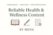 write clear and accurate health and wellness articles