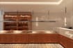 coohom render,3d restaurant,cgi interior design,coffee spot,kiosk,cloud kitchen