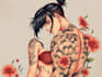 do amazing anime tattoo design