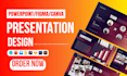 redesign your powerpoint presentation slide or template