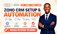 setup zoho crm zoho books creator analytics campaign zoho mail flow zoho desk