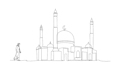 animate a continuous line art