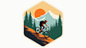 make an amazing mountain bike logo
